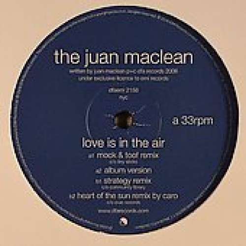 Cover The Juan MacLean - Love Is In The Air (12, Single) Schallplatten Ankauf
