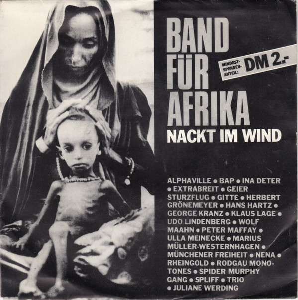 Bild Band Für Afrika - Nackt Im Wind (7, Single) Schallplatten Ankauf