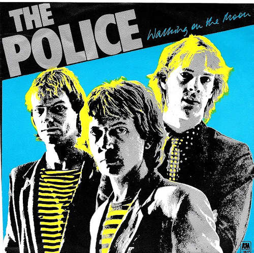 Cover The Police - Walking On The Moon (7, Single) Schallplatten Ankauf