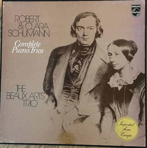 Cover Robert* & Clara Schumann / Beaux Arts Trio - The Complete Piano Trios (2xLP, Album + Box) Schallplatten Ankauf