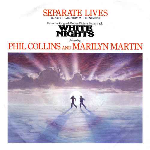 Cover Phil Collins And Marilyn Martin - Separate Lives (Love Theme From White Nights) (7, Single) Schallplatten Ankauf
