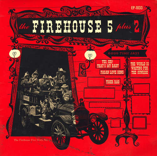 Cover Firehouse Five Plus Two - The Firehouse Five Story, Vol. 1 (7, EP) Schallplatten Ankauf