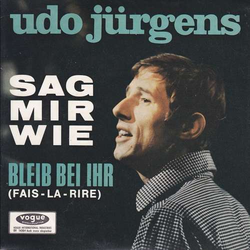 Cover Udo Jürgens - Sag Mir Wie (7, Single) Schallplatten Ankauf
