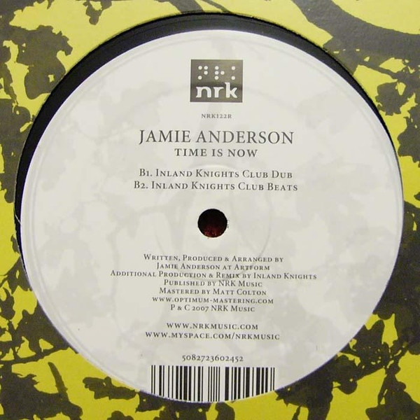 Cover Jamie Anderson - Time Is Now (12) Schallplatten Ankauf