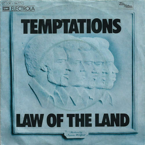 Cover The Temptations - Law Of The Land (7, Single, RE) Schallplatten Ankauf