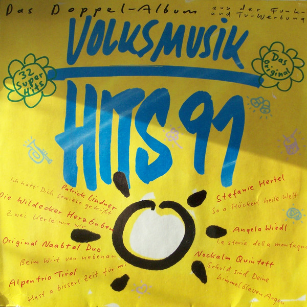 Cover Various - Hits 91 - Volksmusik (2xLP, Comp) Schallplatten Ankauf