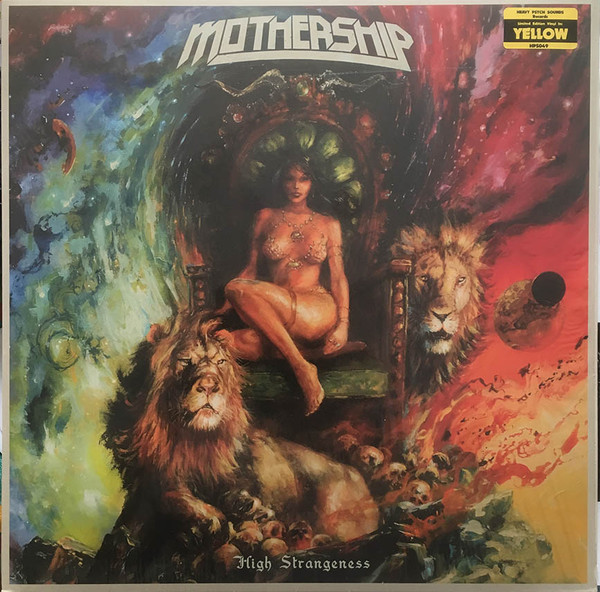 Cover Mothership (8) - High Strangeness (LP, Album, Ltd, Yel) Schallplatten Ankauf