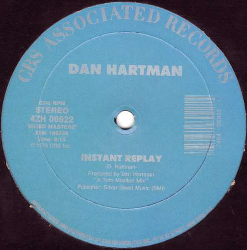 Cover Dan Hartman - Instant Replay / Vertigo/Relight My Fire (12) Schallplatten Ankauf