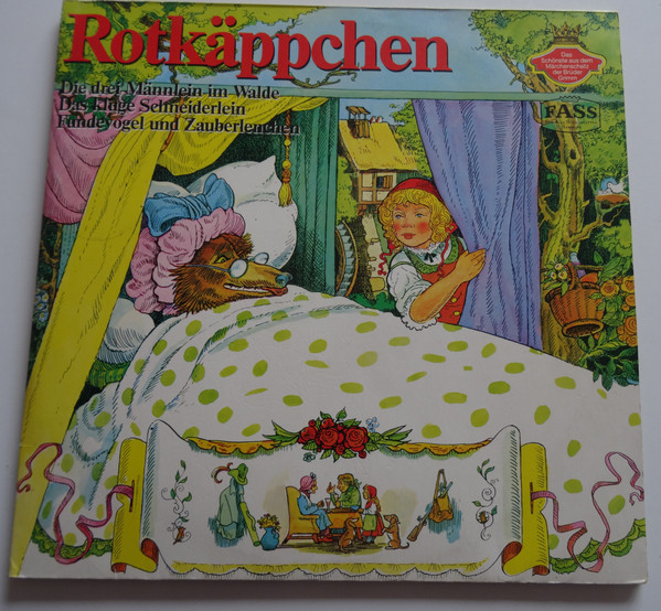 Cover Brüder Grimm*, Philipp Heinzelmann - Rotkäppchen / Die drei Männlein im Wald / Das kluge Schneiderlein / Fundevogel und Zauberlenchen (2xLP, Album, Gat) Schallplatten Ankauf
